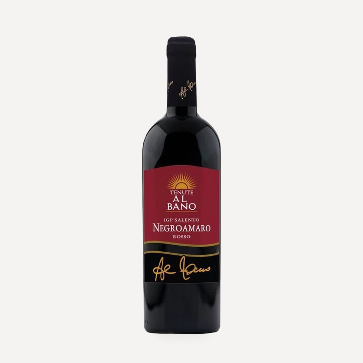 Negroamaro Rosso Salento IGP wine — Al Bano Carrisi winery — Dionysus