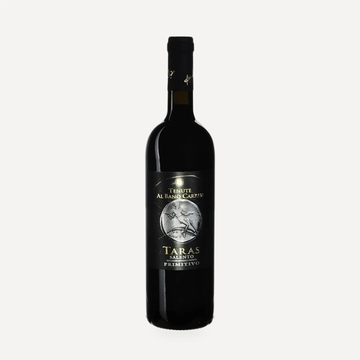 Taras (Salento) IGP wine — Al Bano Carrisi winery — Dionysus