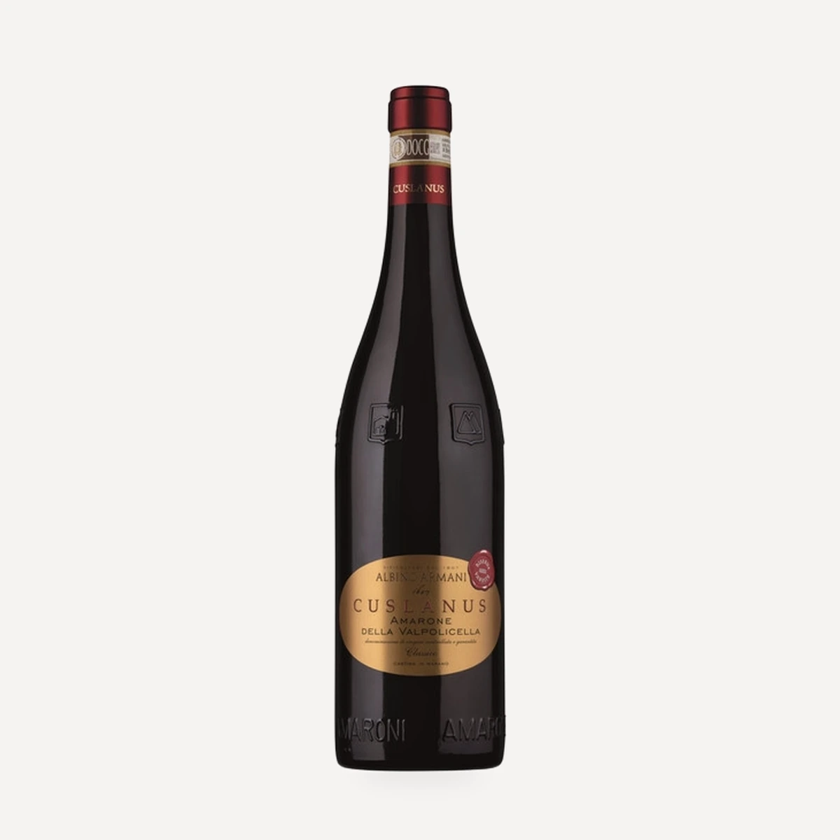 Amarone Cuslanus wine — Albino Armani winery — Dionysus