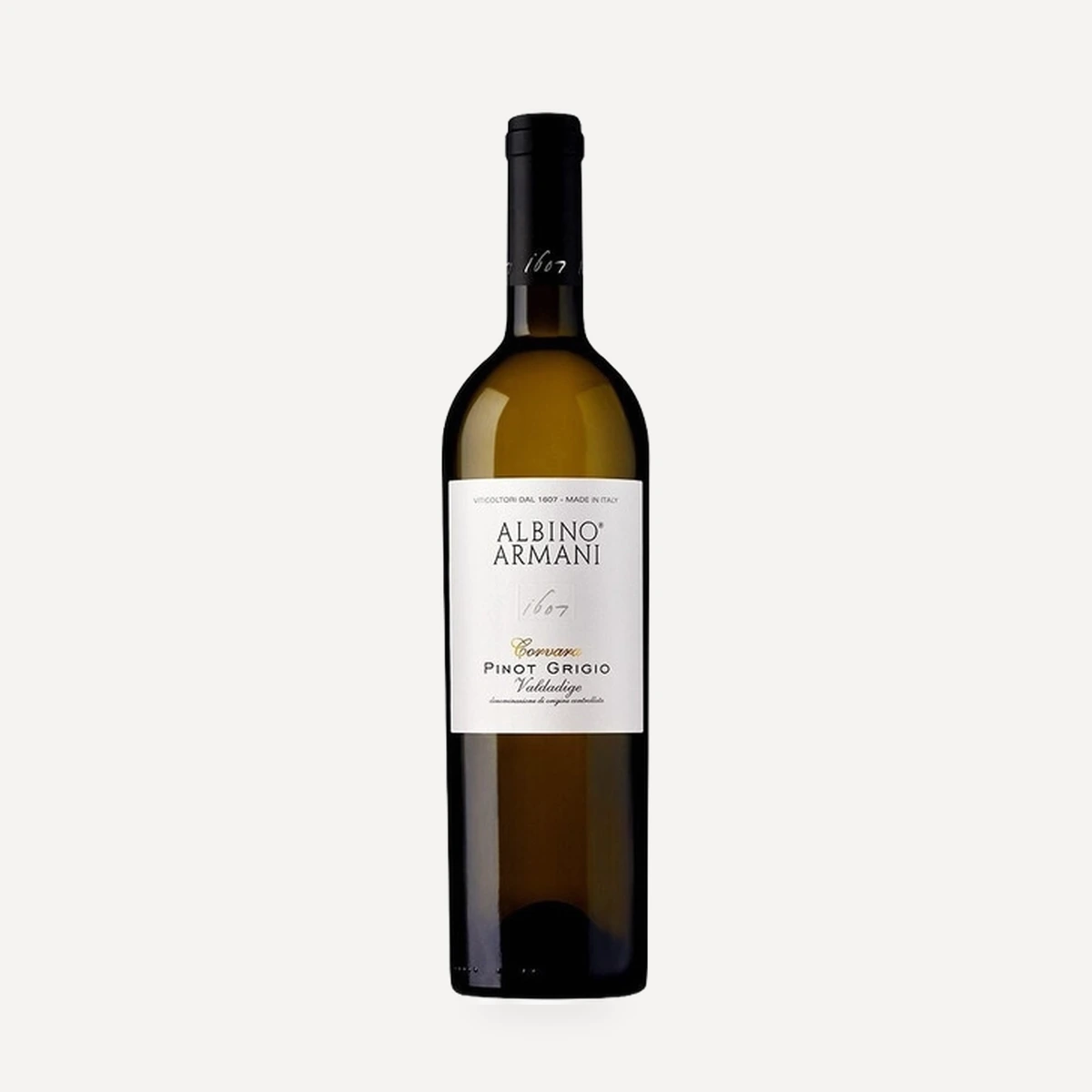 Pinot Grigio Corvara wine — Albino Armani winery — Dionysus