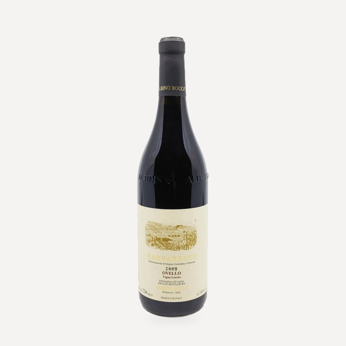 Barbaresco Ovello Vigna Loreto DOCG wine — Albino Rocca winery — Dionysus
