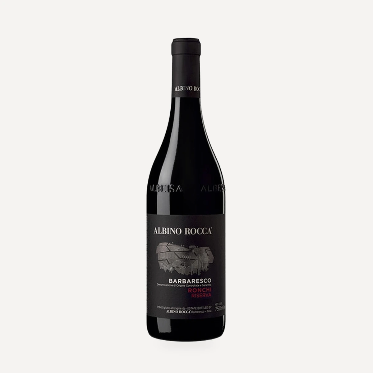 Barbaresco Ronchi Riserva DOCG wine — Albino Rocca winery — Dionysus
