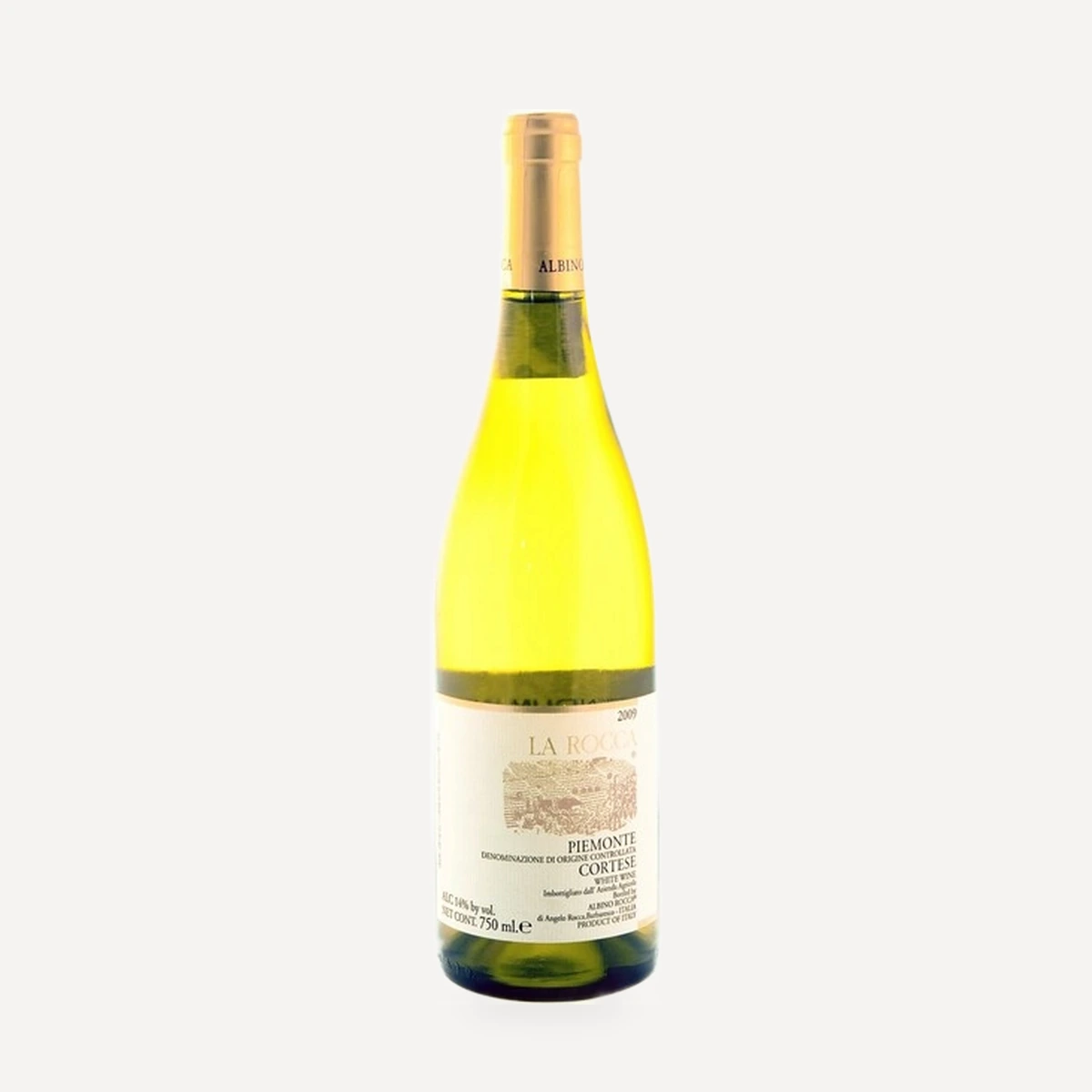 Piemonte Cortese La Rocca DOC wine — Albino Rocca winery — Dionysus