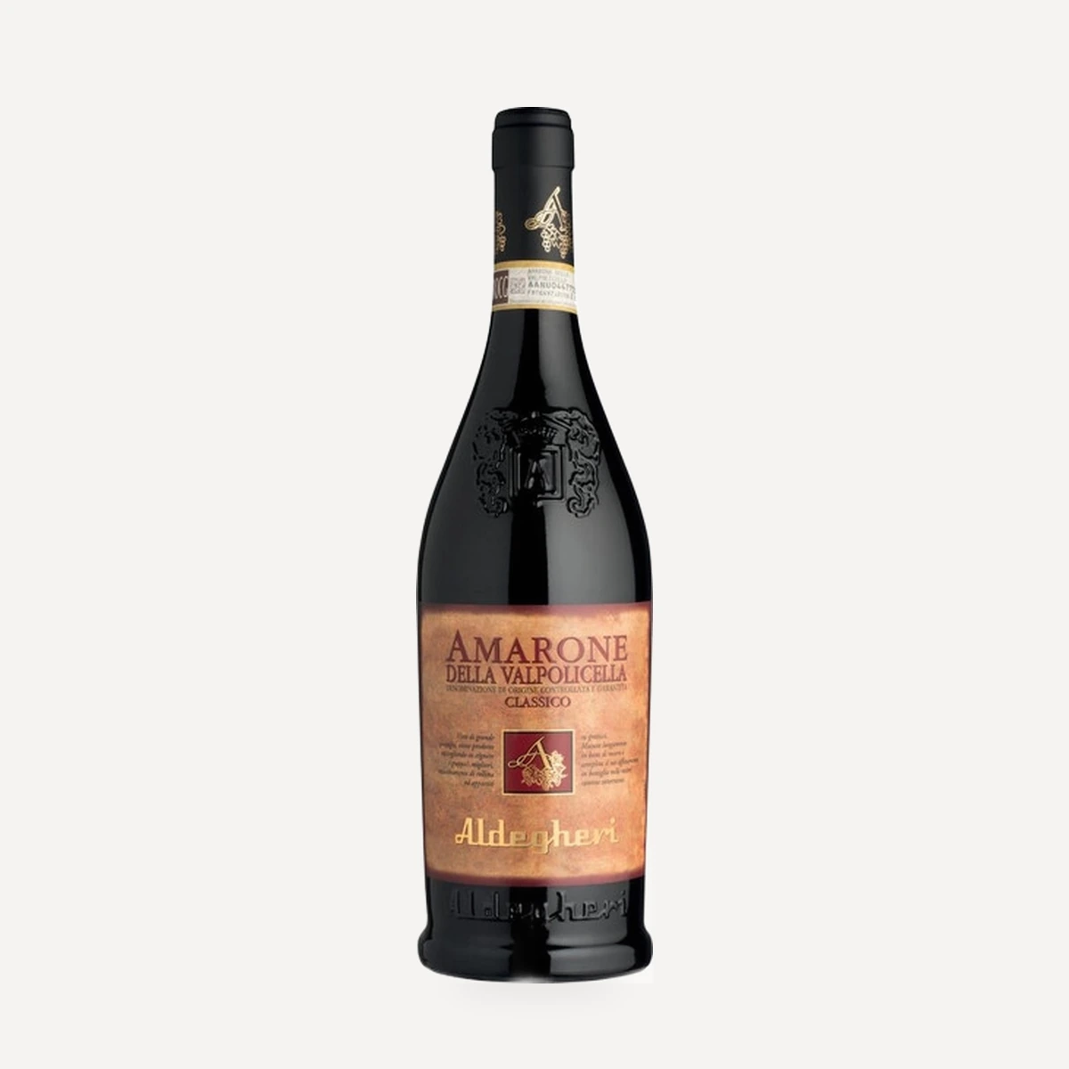 Amarone della Valpolicella Classico DOCG wine — Aldegheri winery — Dionysus