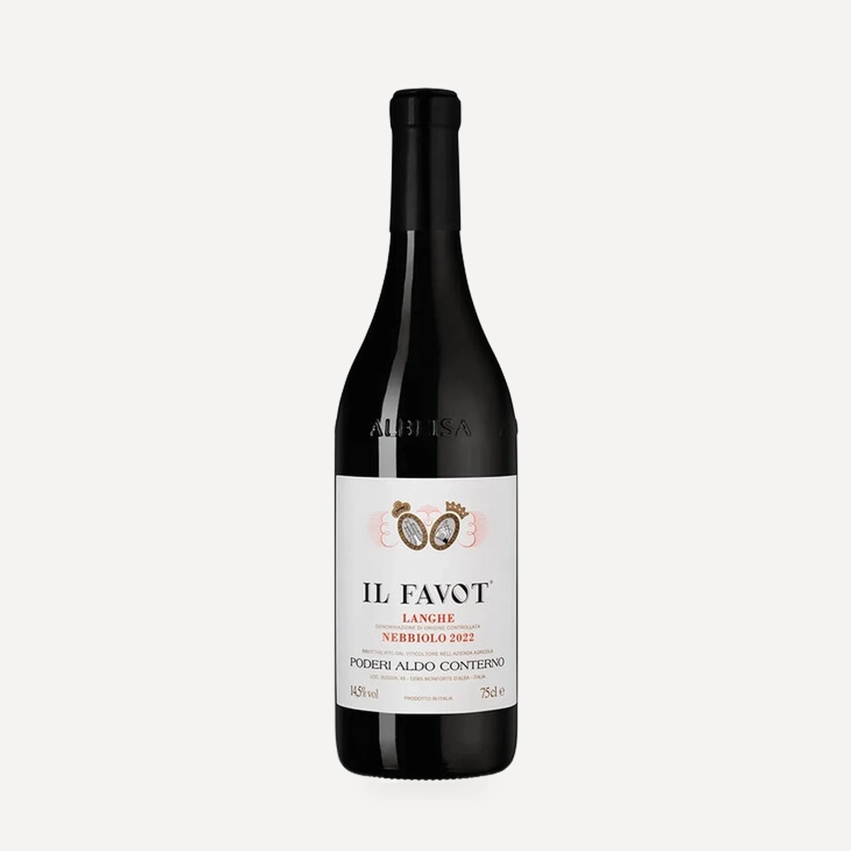 Il Favot wine — Aldo Conterno winery — Dionysus