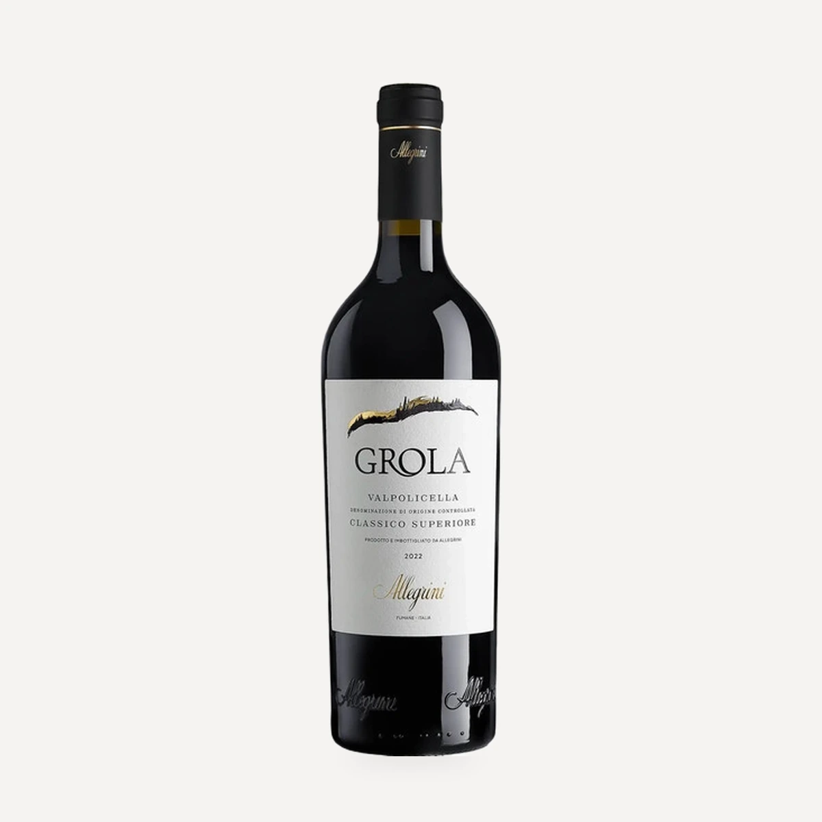 Grola Valpolicella Classico Superiore DOC wine — Allegrini winery — Dionysus