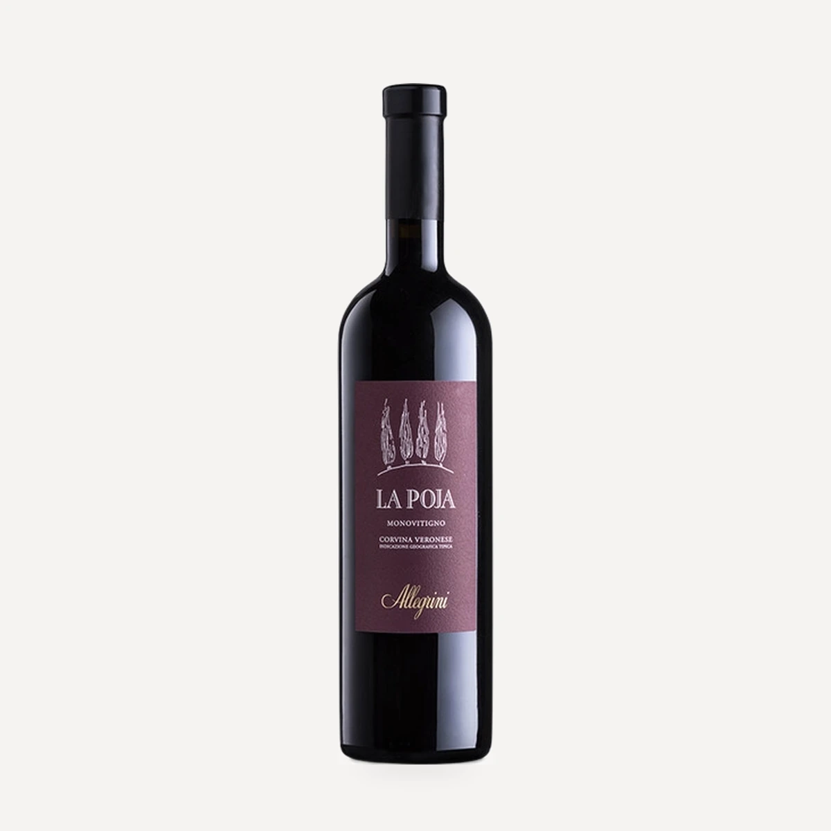 La Poja Corvina Veronese IGT wine — Allegrini winery — Dionysus