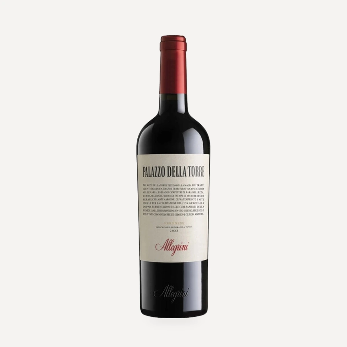 Palazzo della Torre Veronese IGT wine — Allegrini winery — Dionysus