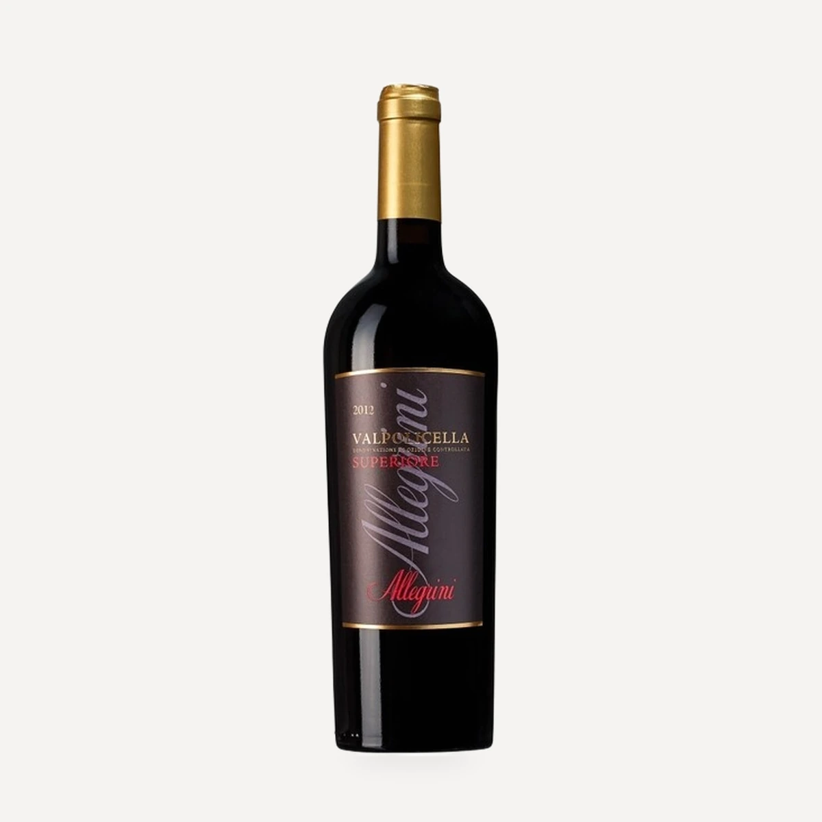 Valpolicella Classico Superiore wine — Allegrini winery — Dionysus
