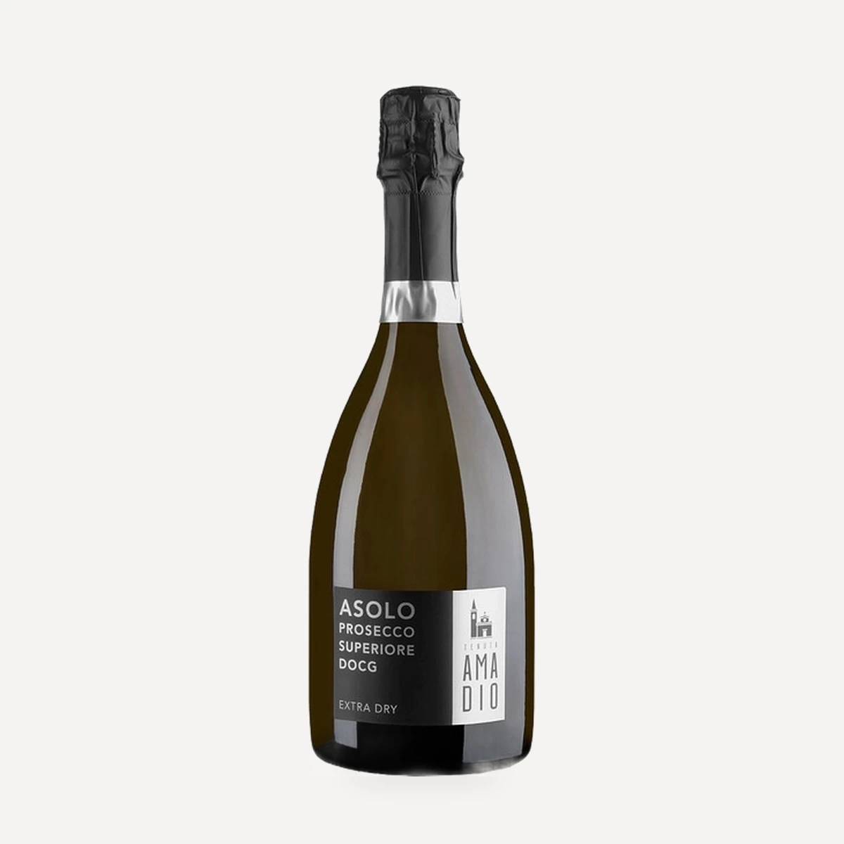 Asolo Prosecco Superiore Extra Dry DOCG wine — Amadio winery — Dionysus