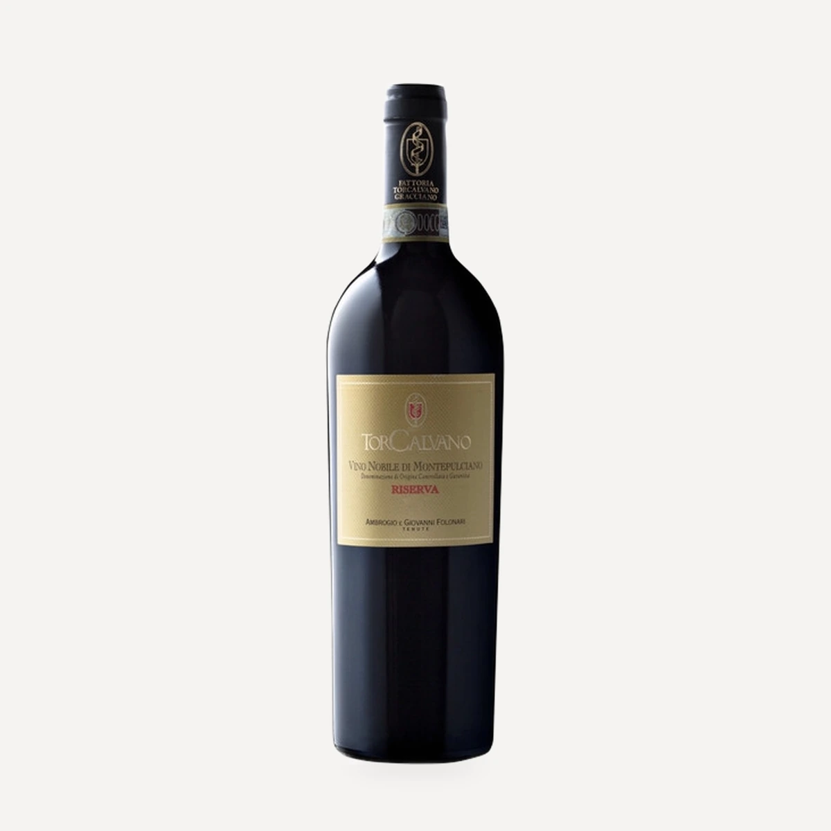 TorCalvano Vino Nobile di Montepulciano Riserva DOCG wine — Ambrogio e Giovanni Folonari winery — Dionysus
