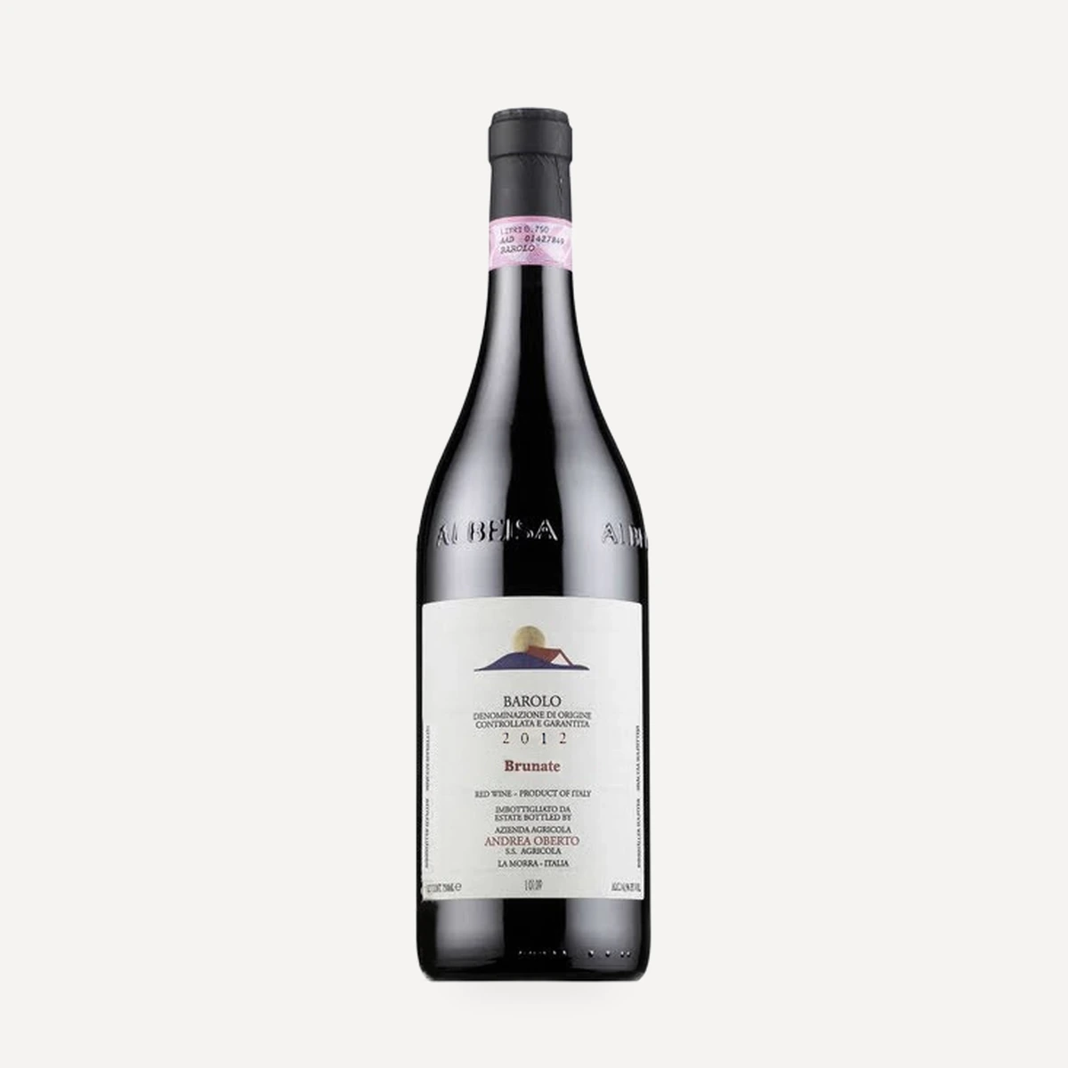 Barolo Brunate DOCG wine — Andrea Oberto winery — Dionysus