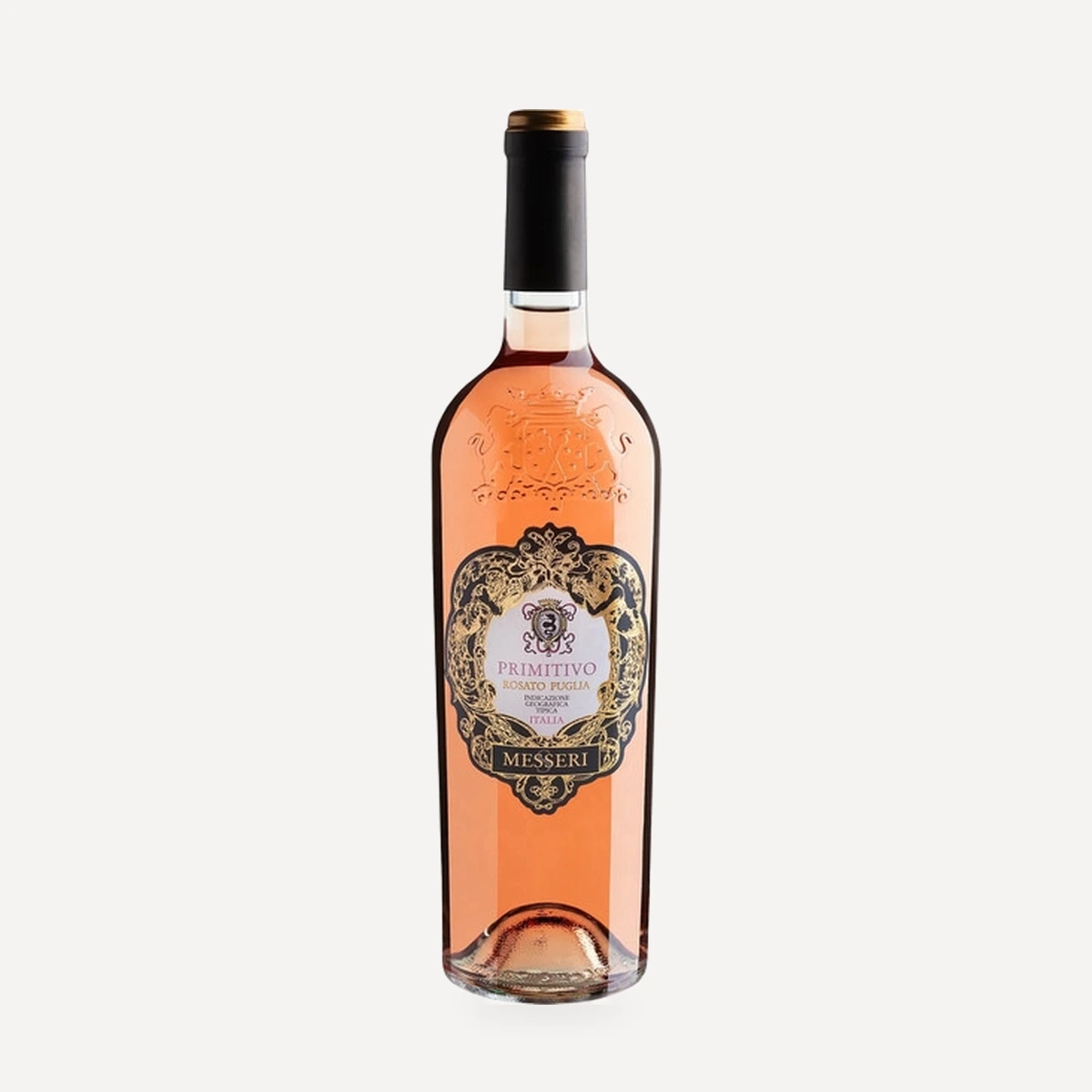 Messeri Primitivo Rosato Puglia IGT wine — Angelo Rocca winery — Dionysus