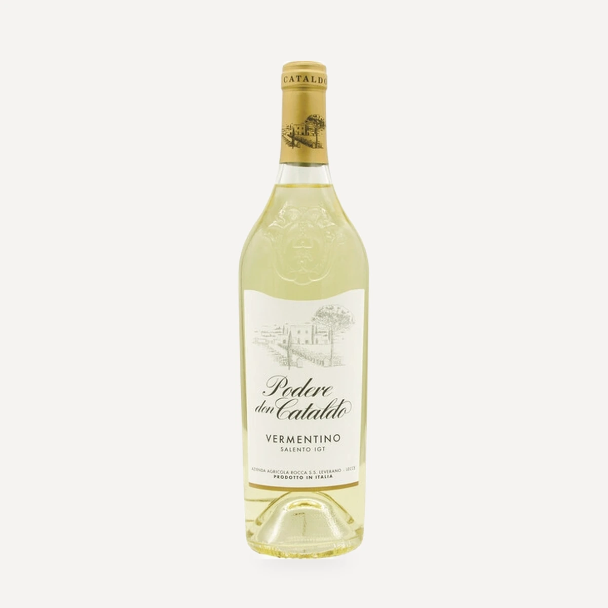 Vermentino Salento IGT wine — Angelo Rocca winery — Dionysus