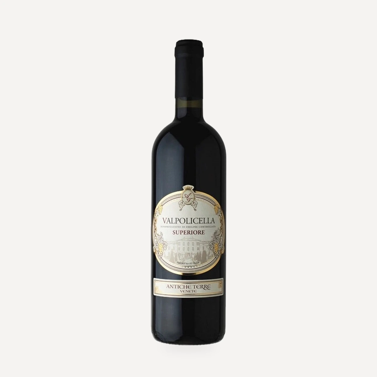 Valpolicella Superiore DOC wine — Antiche Terre Venete winery — Dionysus