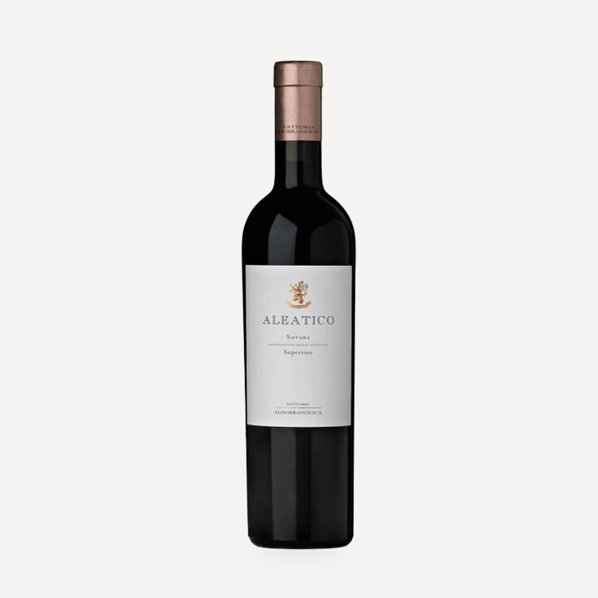 Aleatico Sovana Superiore DOC wine — Antinori winery — Dionysus