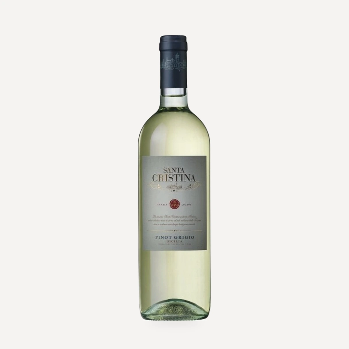 Santa Cristina Pinot Grigio Sicilia IGT wine — Antinori winery — Dionysus