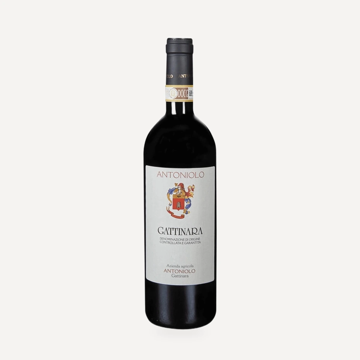 Gattinara DOCG wine — Antoniolo winery — Dionysus