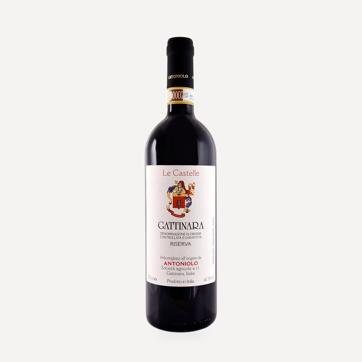 Gattinara Le Castelle Riserva DOCG wine — Antoniolo winery — Dionysus