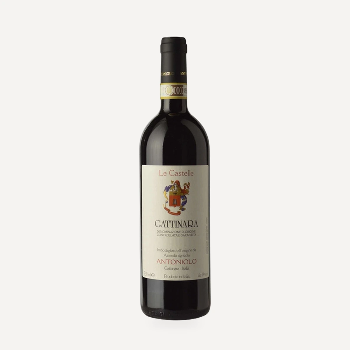 Le Castelle Gattinara DOCG wine — Antoniolo winery — Dionysus