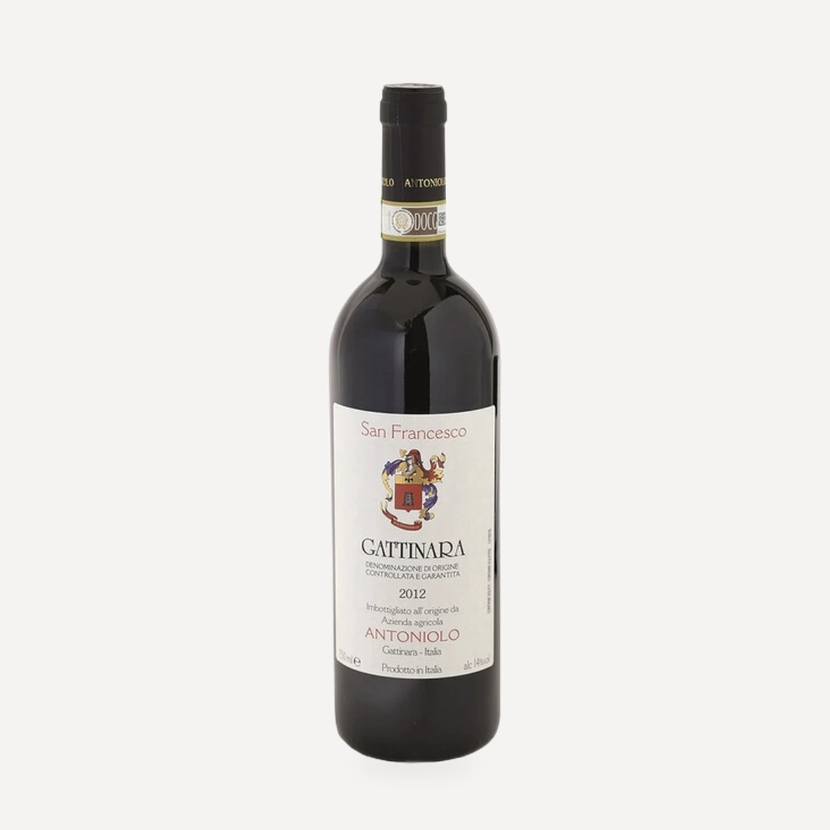 San Francesco Gattinara DOCG wine — Antoniolo winery — Dionysus