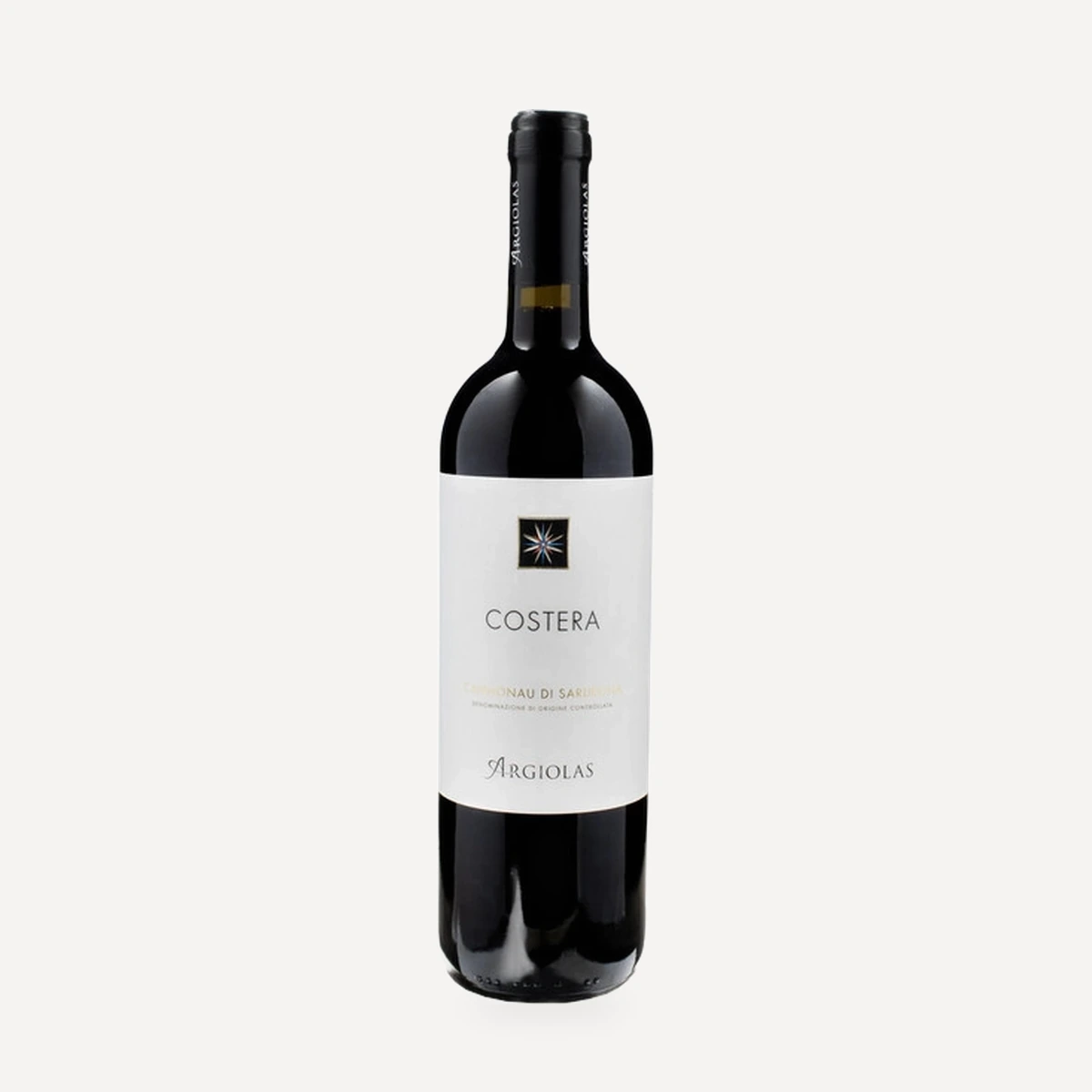 Costera wine — Argiolas winery — Dionysus