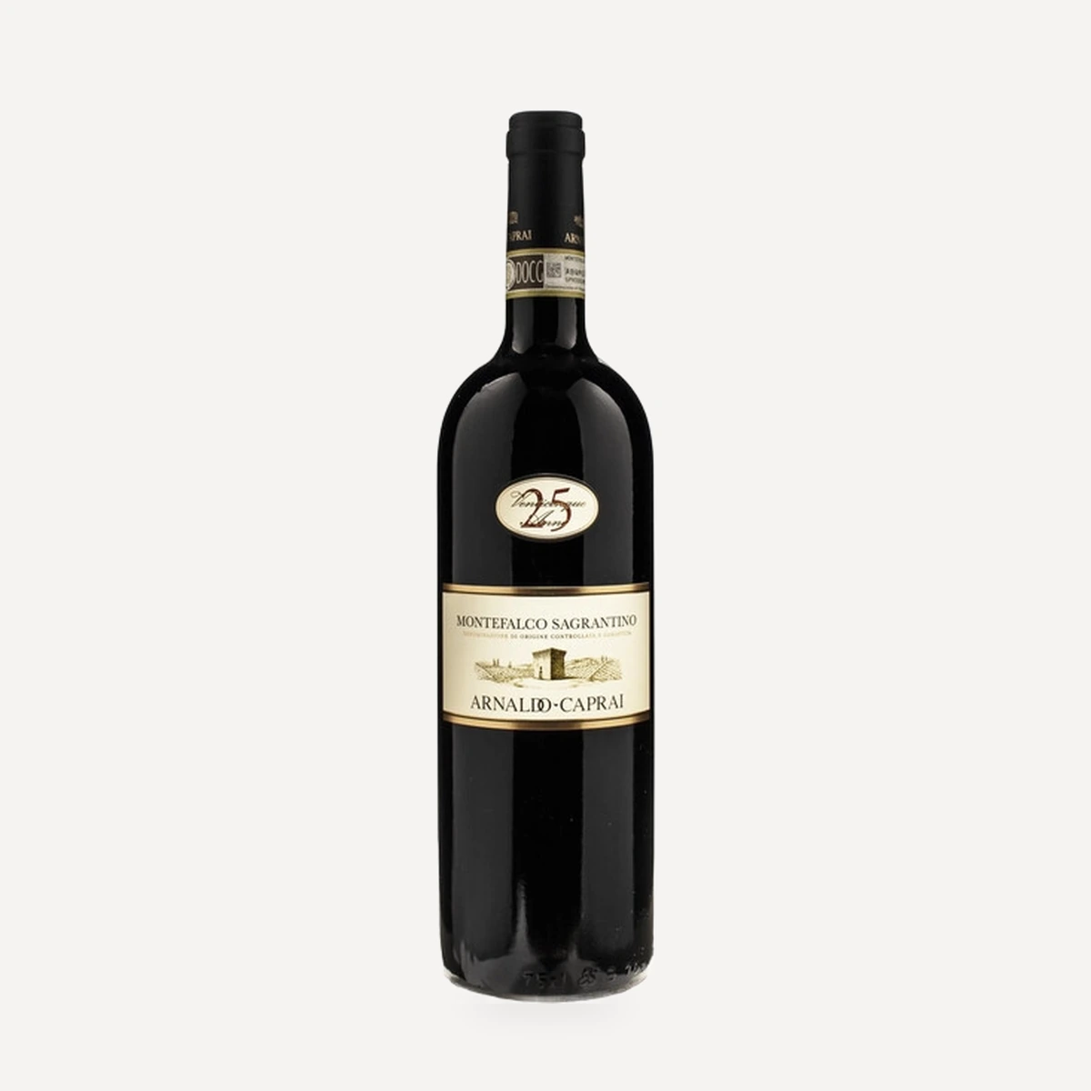 25 Anni wine — Arnaldo Caprai winery — Dionysus