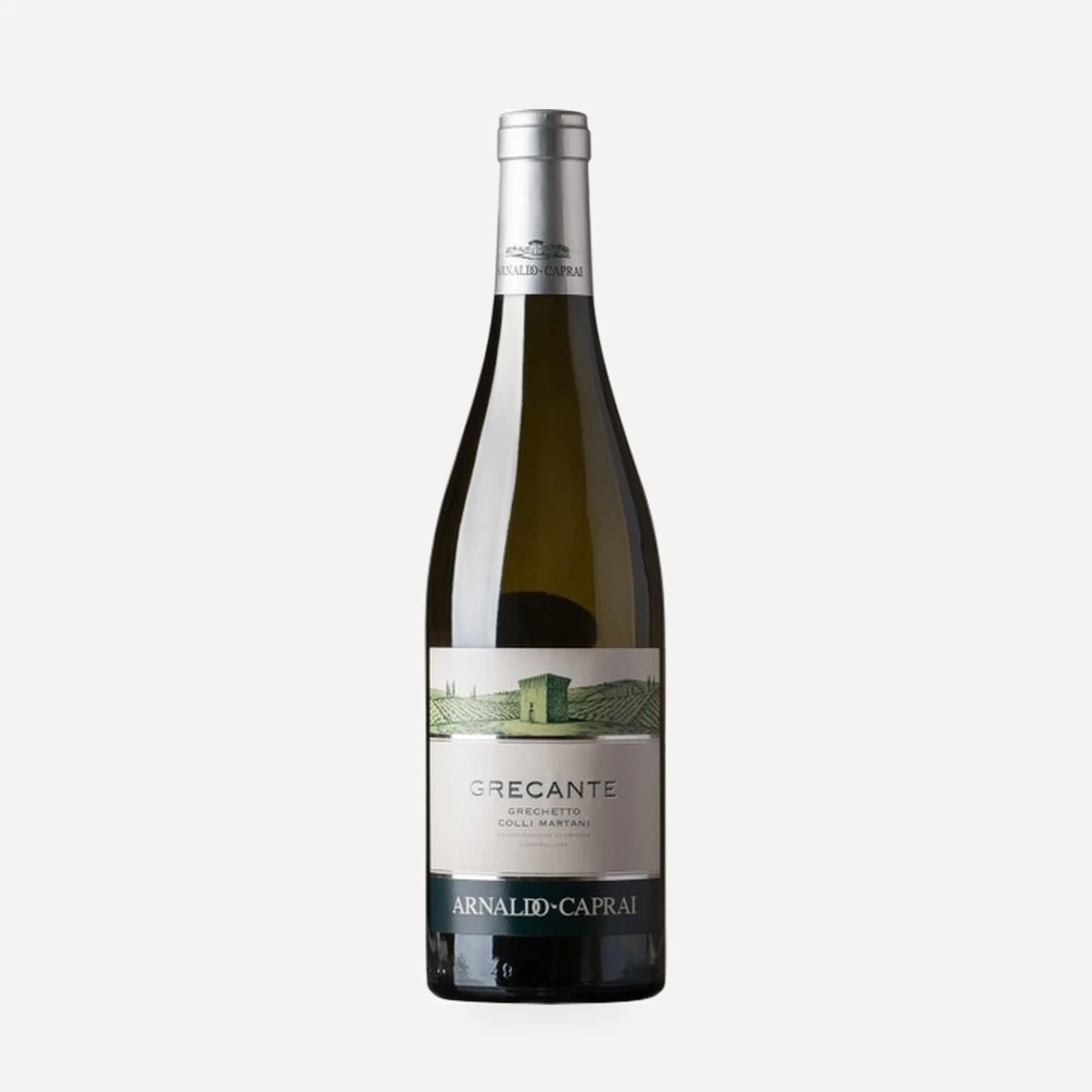 Grecante wine — Arnaldo Caprai winery — Dionysus