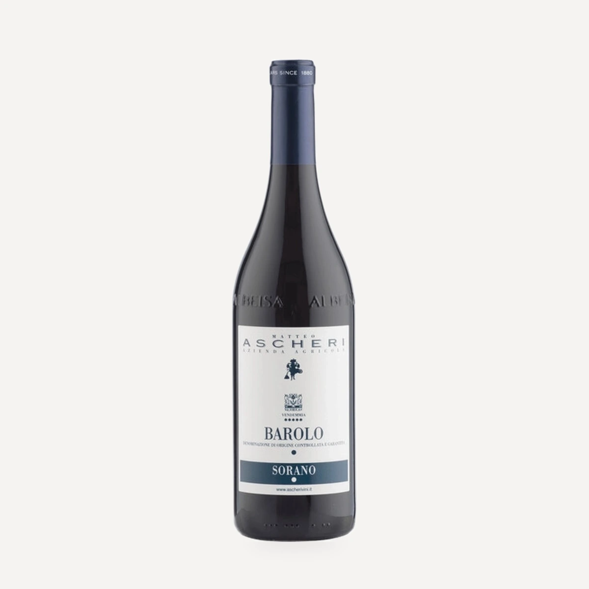 Barolo Sorano wine — Ascheri winery — Dionysus