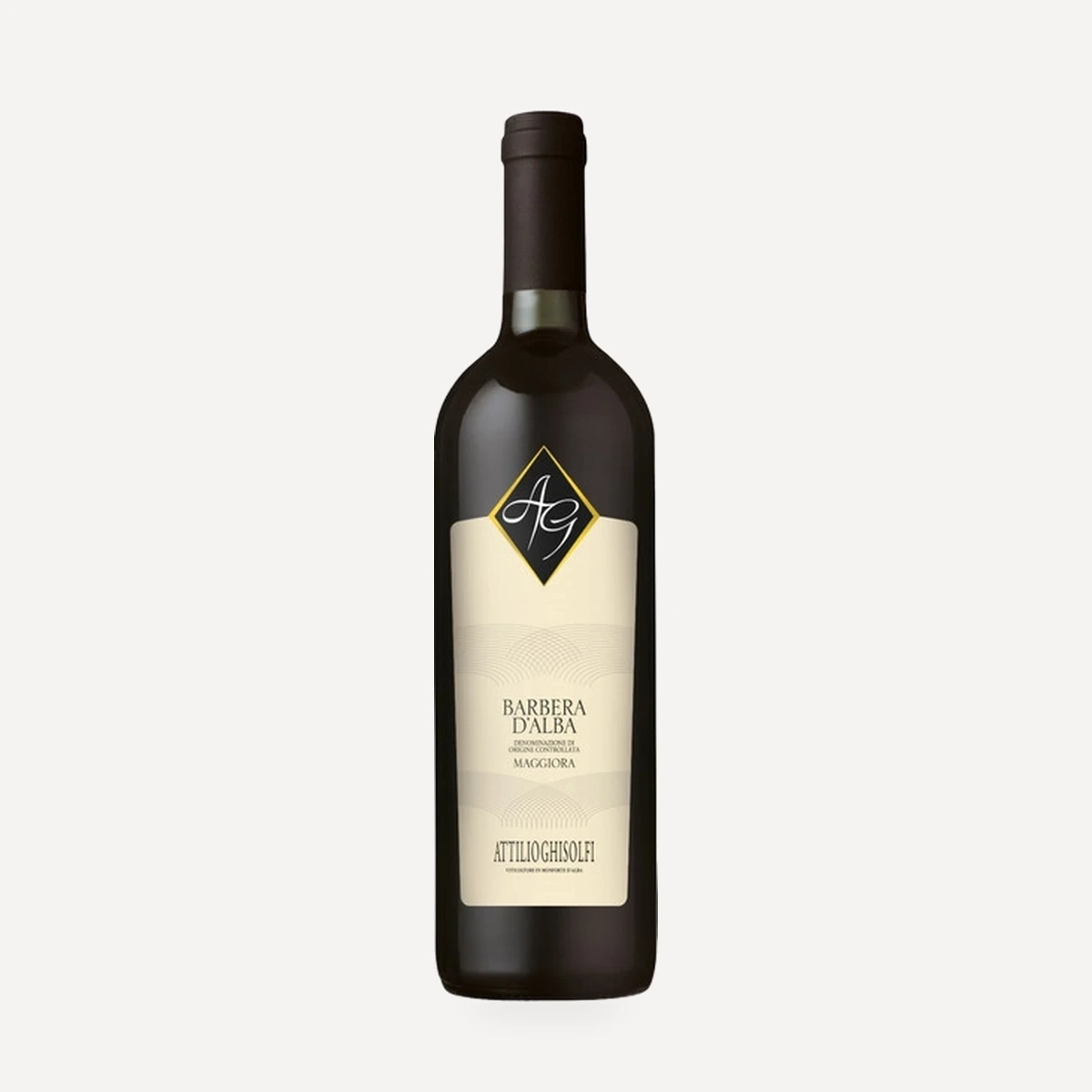 Barbera d'Alba Maggiora DOC wine — Attilio Ghisolfi winery — Dionysus