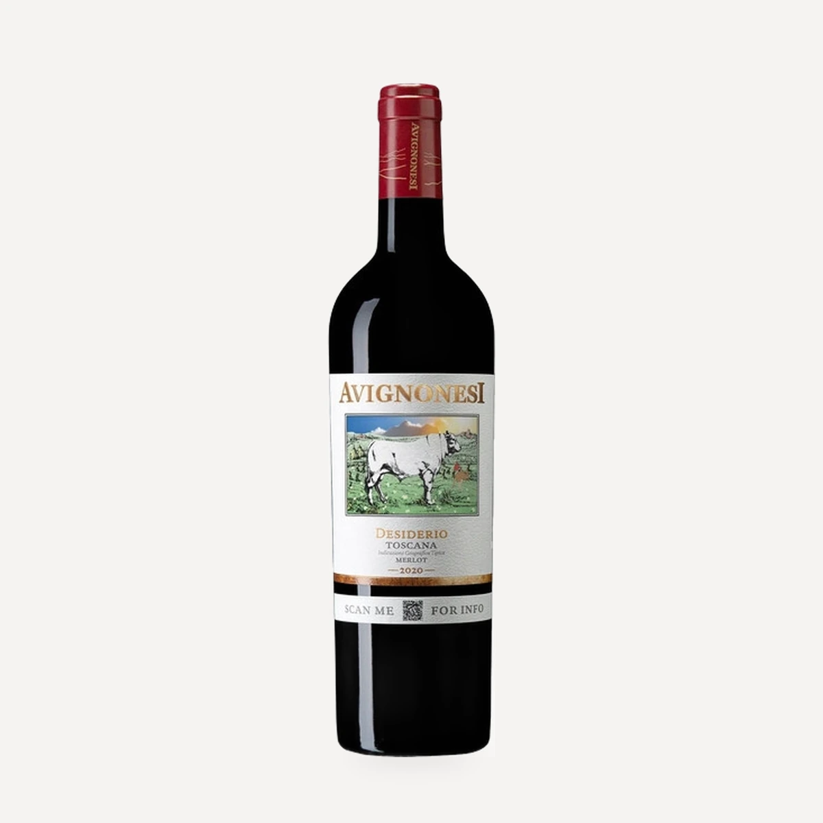 Desiderio Toscana Merlot IGT wine — Avignonesi winery — Dionysus