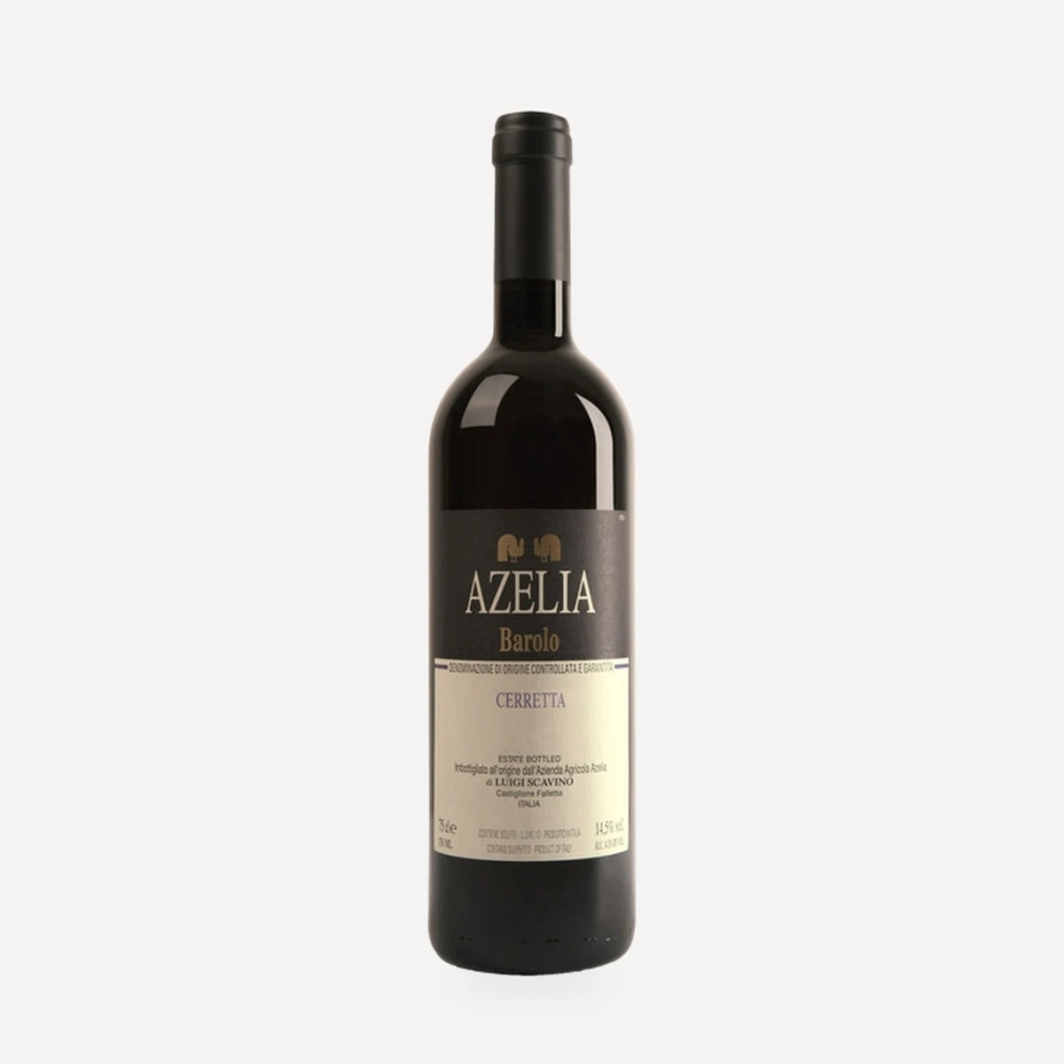 Barolo Cerretta wine — Azelia winery — Dionysus