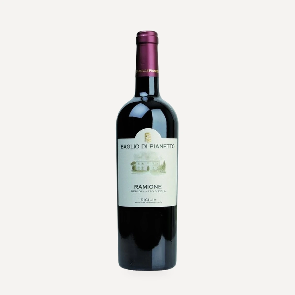 Ramione Merlot-Nero d'Avola Sicilia IGT wine — Baglio di Pianetto winery — Dionysus