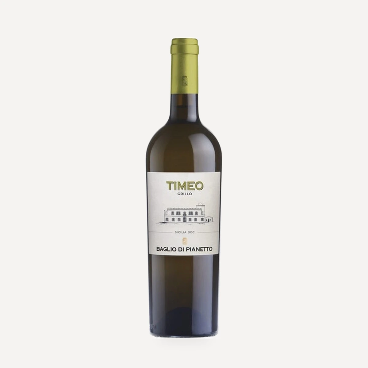 Timeo Sicilia DOC wine — Baglio di Pianetto winery — Dionysus