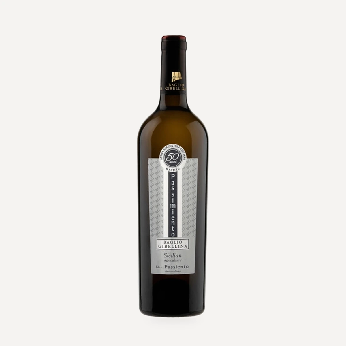 U...Passimiento Bianco Sicilia DOC wine — Baglio Gibellina winery — Dionysus