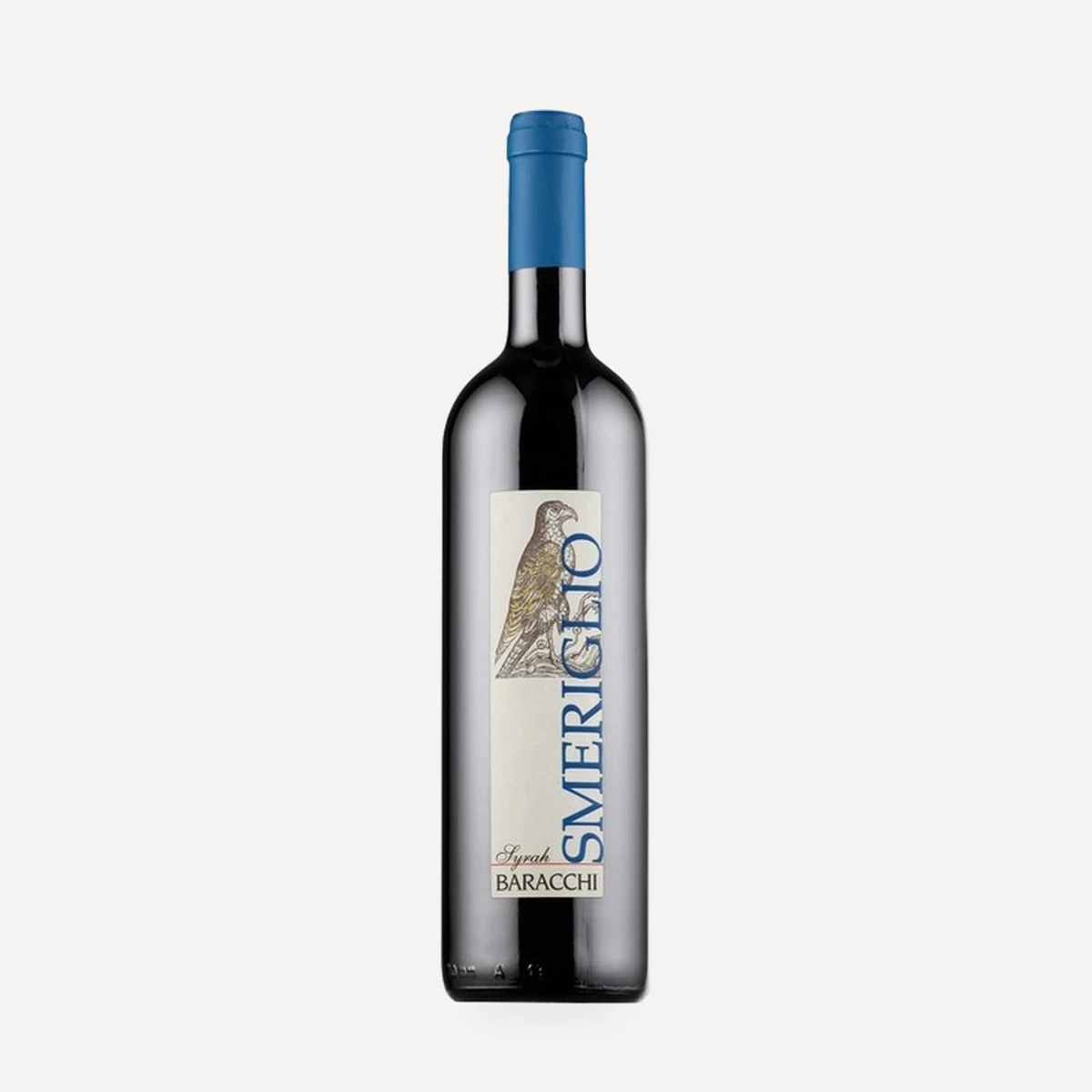 Smeriglio Syrah wine — Baracchi winery — Dionysus