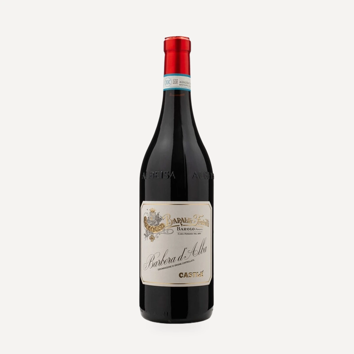 Barbera d’Alba Castlé DOC wine — Barale winery — Dionysus