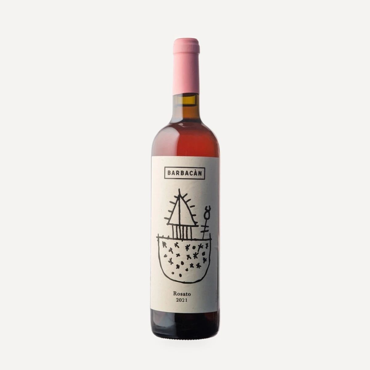 Rosato Alpi Retiche IGT wine — Barbacan winery — Dionysus