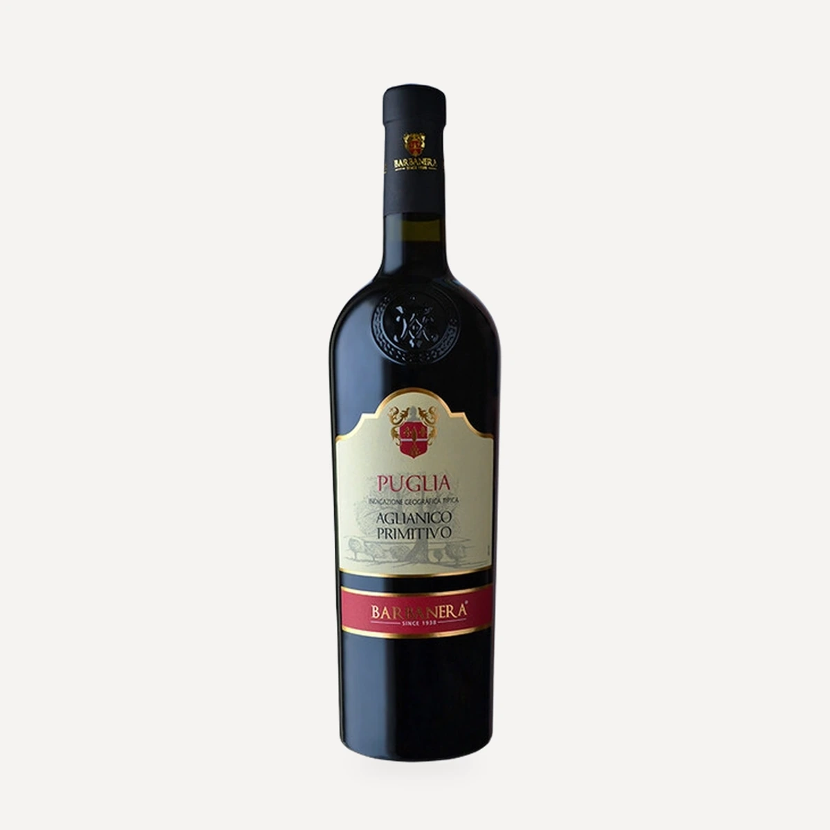 Aglianico-Primitivo Puglia IGT wine — Barbanera winery — Dionysus