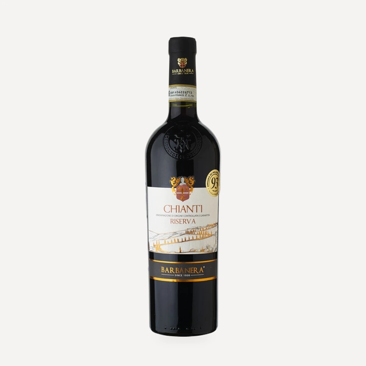Chianti Riserva DOCG wine — Barbanera winery — Dionysus