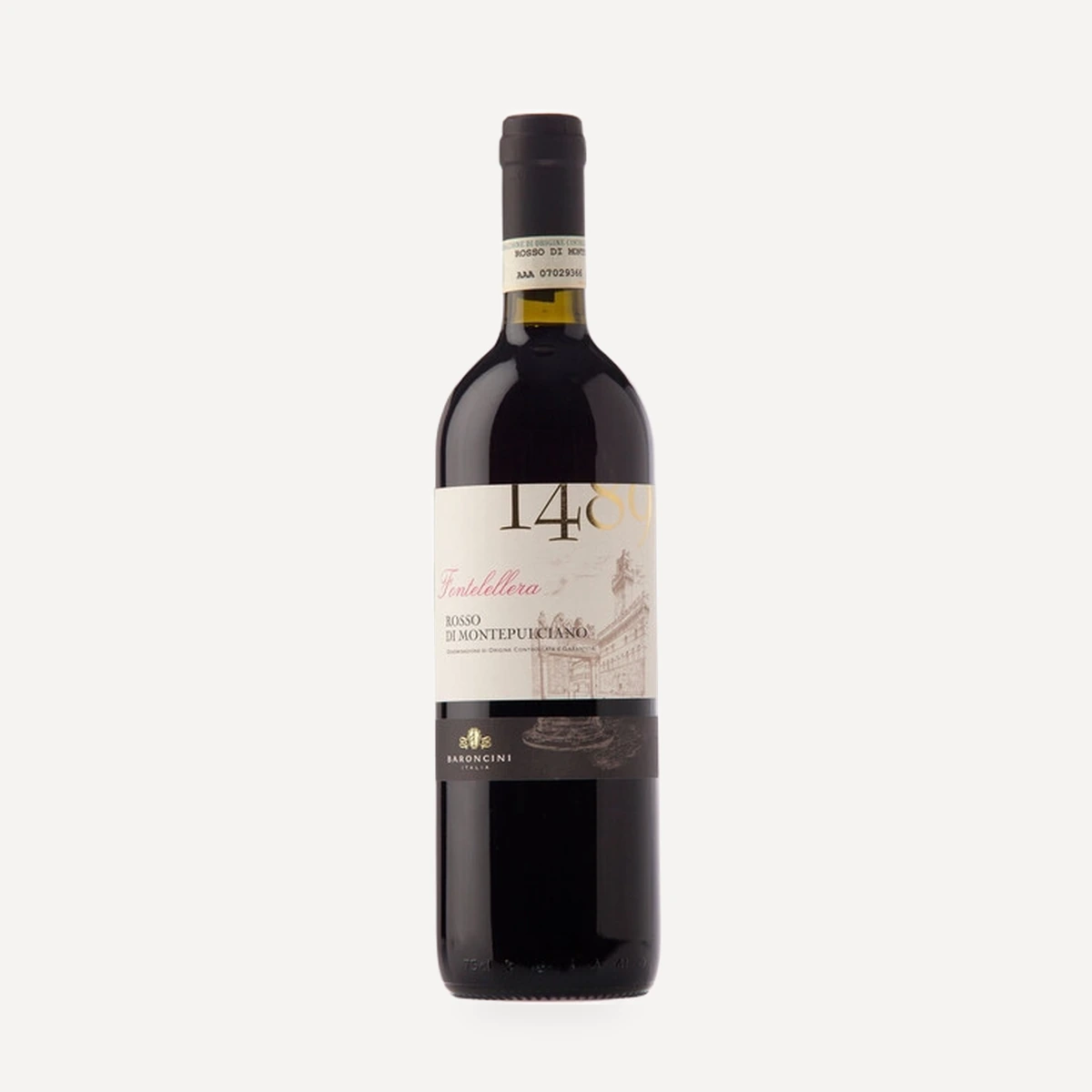 Fontelellera Rosso Di Montepulciano wine — Baroncini winery — Dionysus
