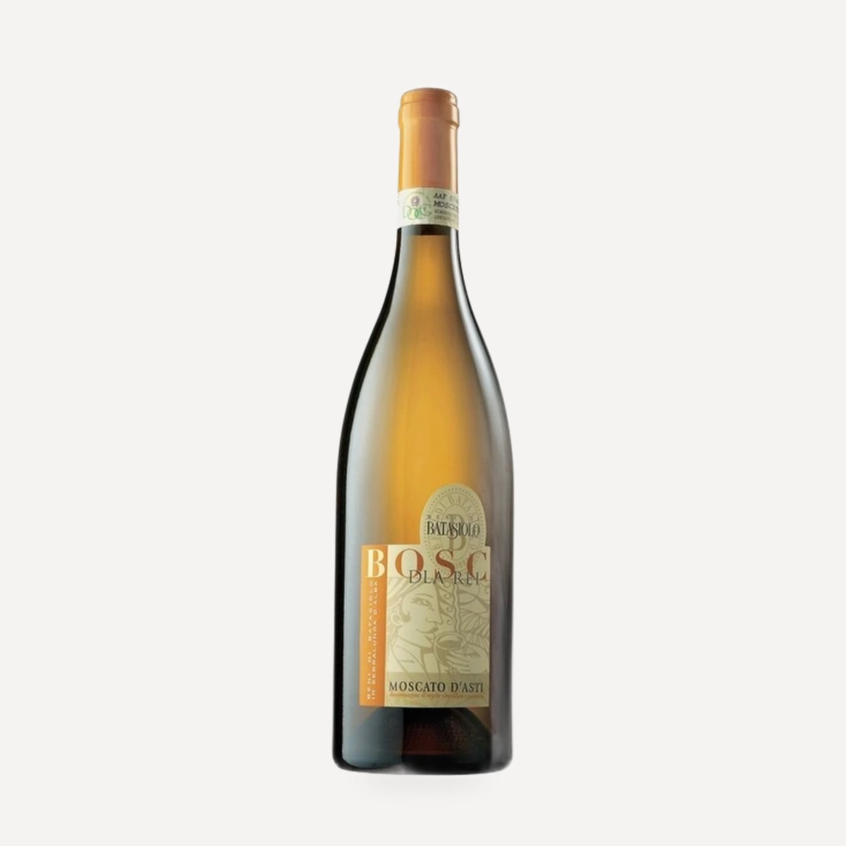 Moscato d’Asti wine — Batasiolo winery — Dionysus