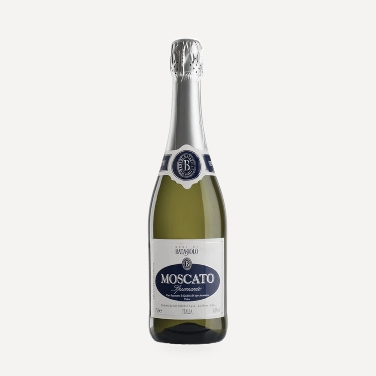 Moscato Spumante Dolce wine — Batasiolo winery — Dionysus