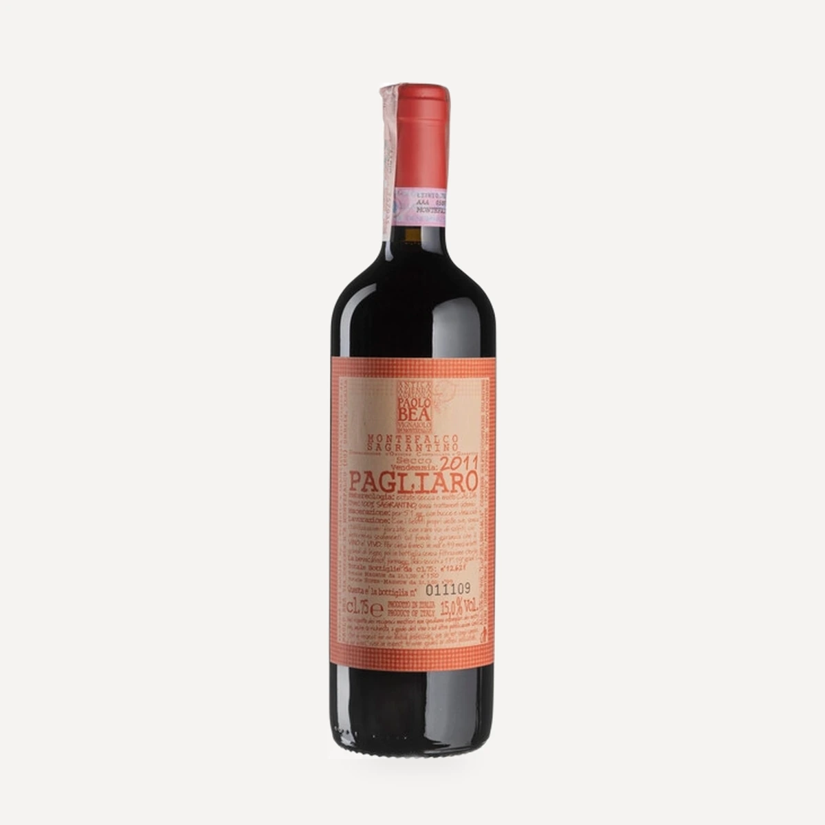 Montefalco Sagrantino, secco DOCG wine — Bea winery — Dionysus