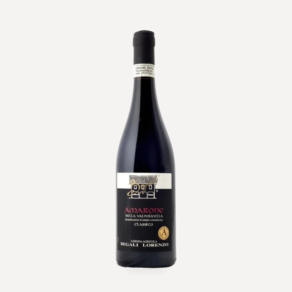 Amarone Classico Superiore DOC wine — Begali Lorenzo winery — Dionysus