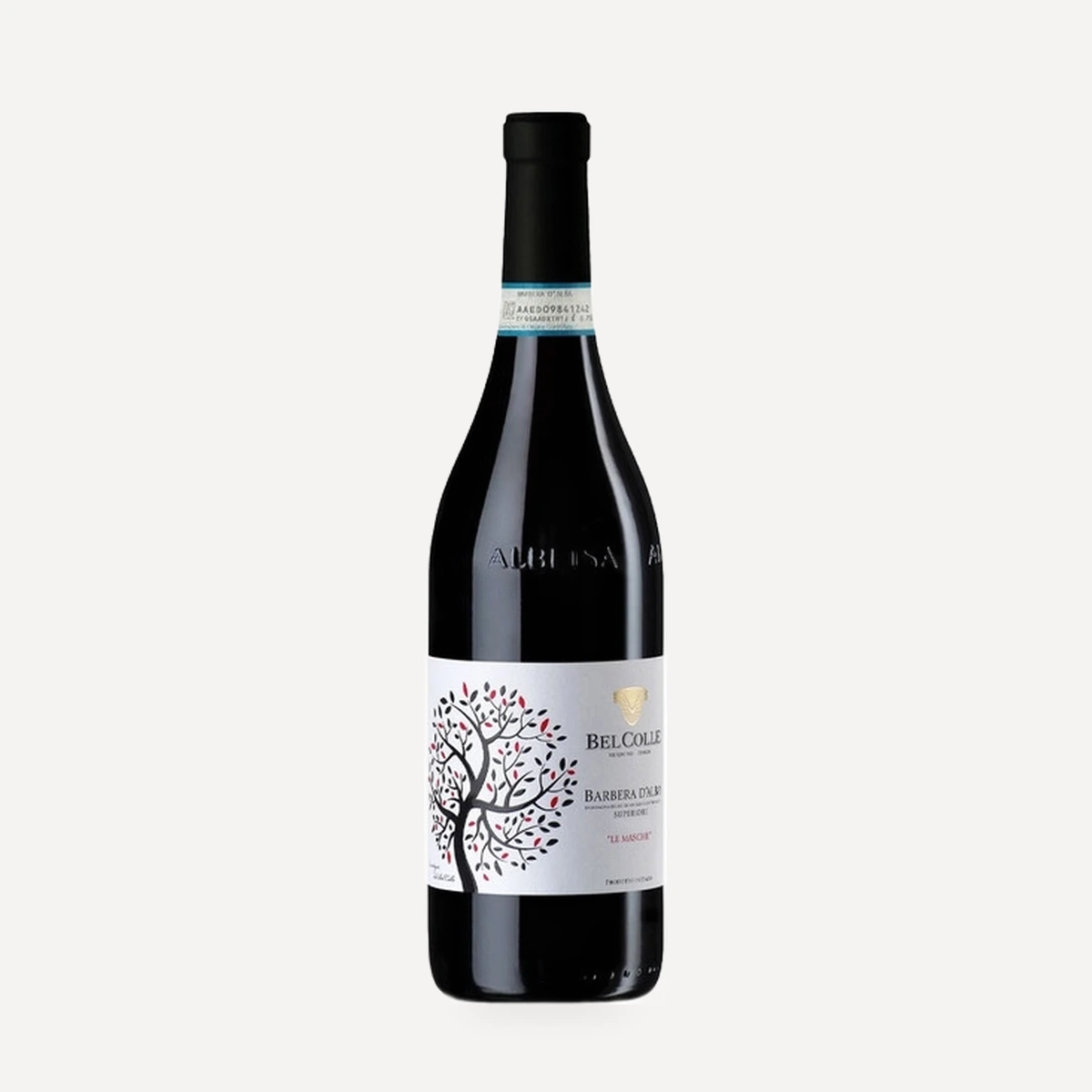 Barbera d’Alba Superiore Le Masche DOC wine — Bel Colle winery — Dionysus
