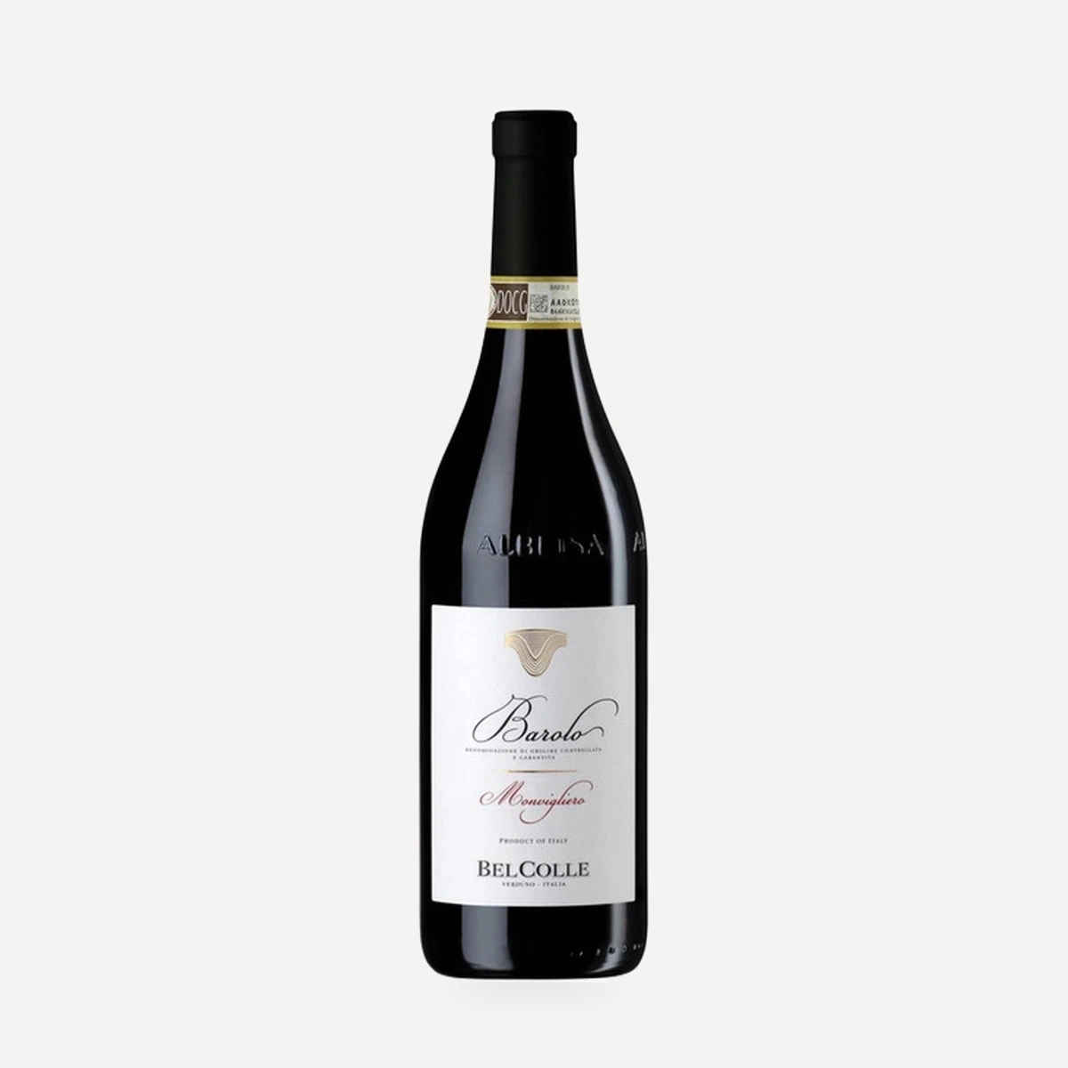 Barolo Monvigliero DOCG wine — Bel Colle winery — Dionysus