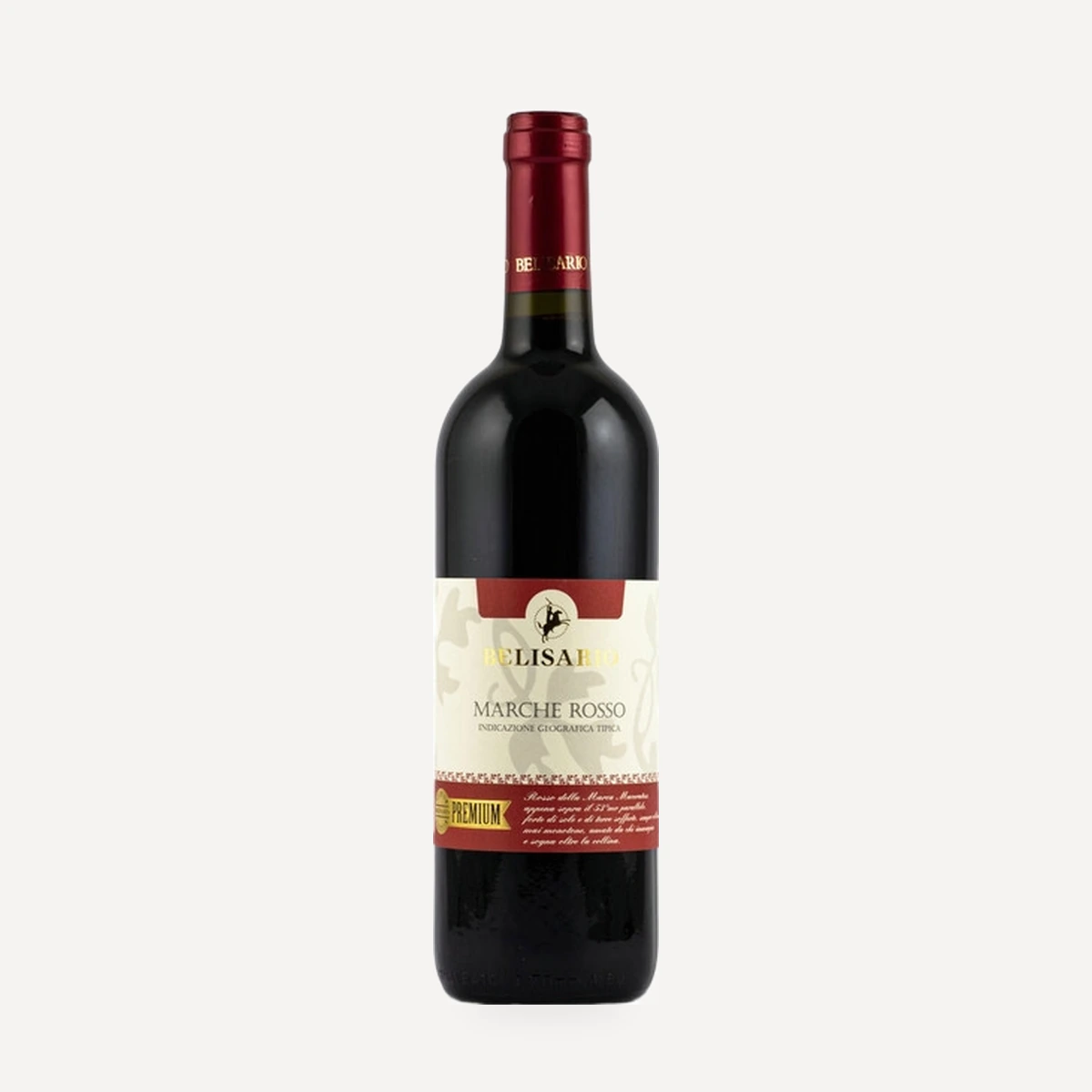 Marche Rosso IGT wine — Belisario winery — Dionysus