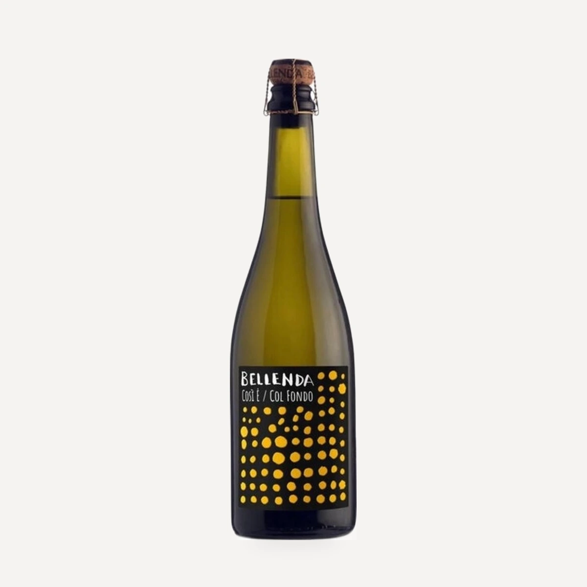 Così è (Col Fondo) — Conegliano Valdobbiadene Prosecco Frizzante Fermentazione in bottiglia DOCG wine — Bellenda winery — Dionysus