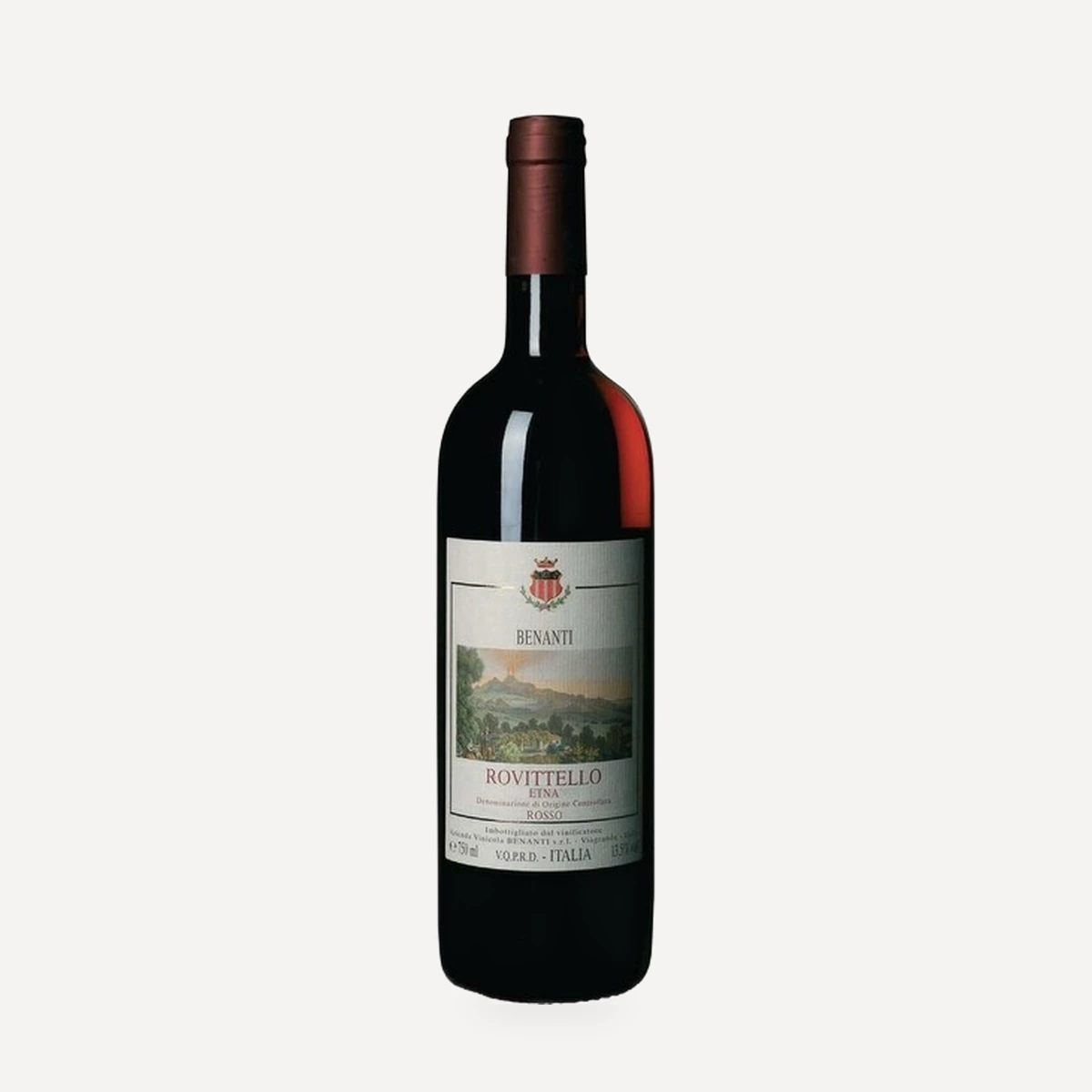 Rovittello Etna Rosso wine — Benanti winery — Dionysus